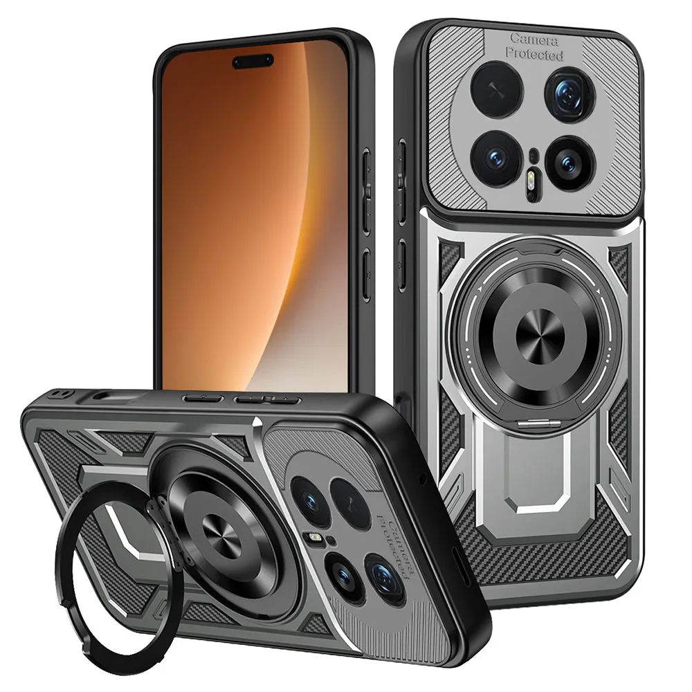 Custodia per Honor Magic8 Pro, Techsuit, RuggedCam, Grigio - immagine 1