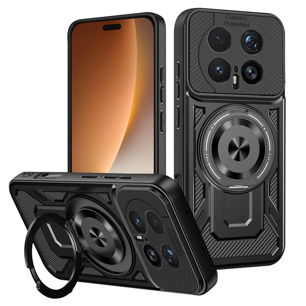 Custodia per Honor Magic8 Pro, Techsuit, RuggedCam, Nera - immagine 1