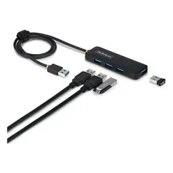 Hub USB Black 4 porte H5A4A USB HUB 2 - immagine 1