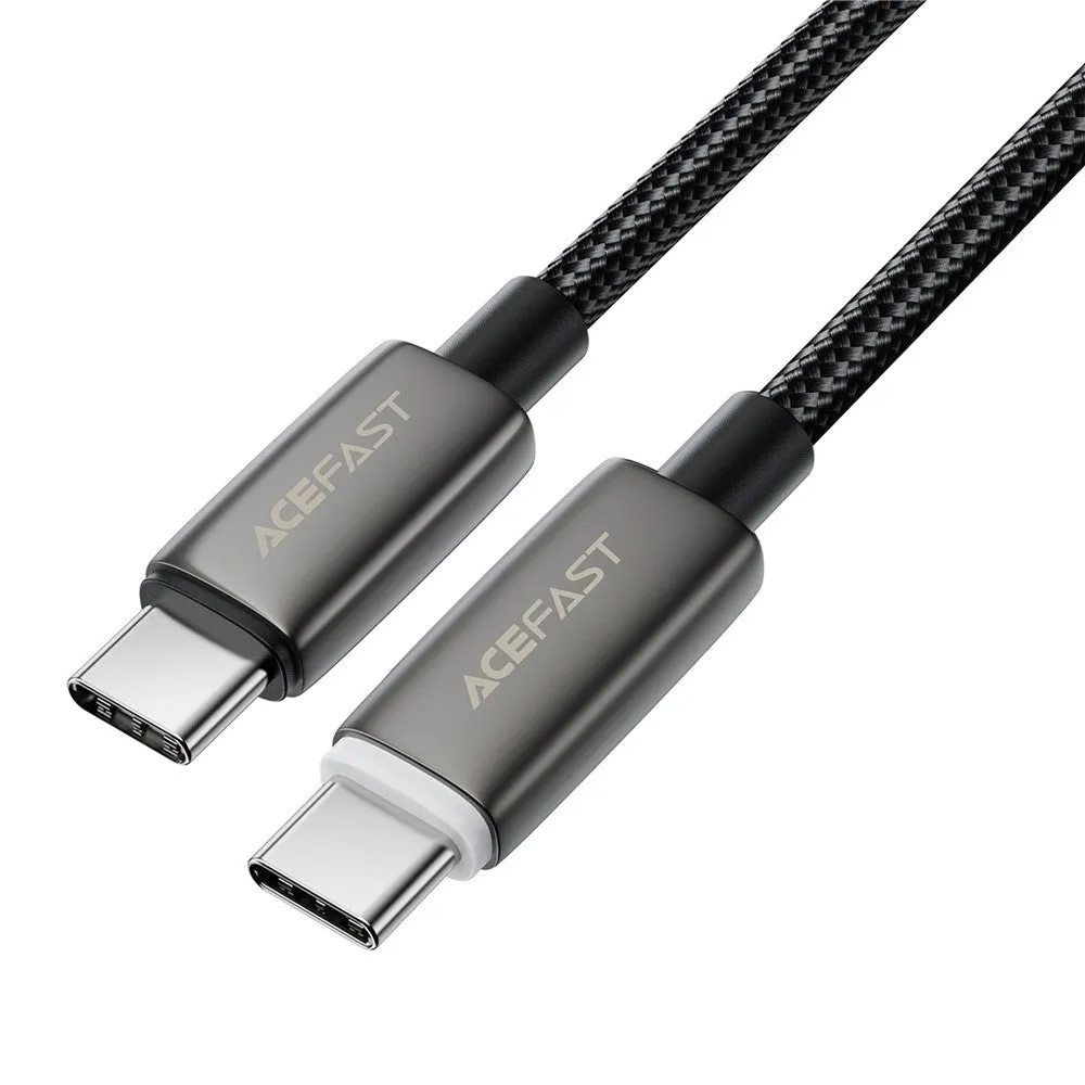 Cavo Dati e Ricarica USB-C - USB-C Acefast C23-03, 60W, 1.2m, Nero - immagine 1