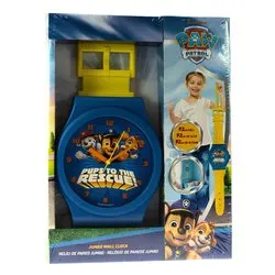 Orologio da parete (92cm) Gigante PAW PATROL Blu PW20017 - immagine 1