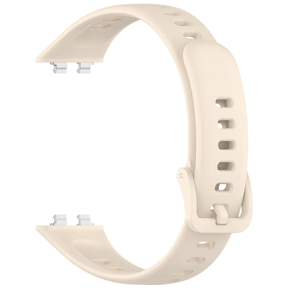 Cinturino Techsuit W081 per Huawei Band 11 / 11 Pro, Crema - immagine 1