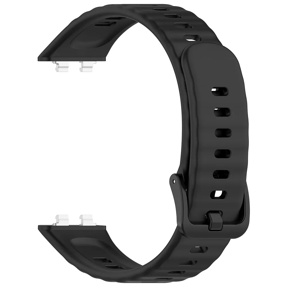 Cinturino Techsuit W082 per Huawei Band 11 / 11 Pro, Nero - immagine 1