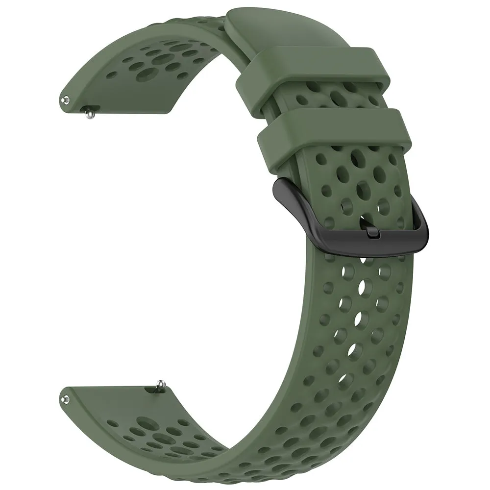 Cinturino Techsuit W083 per Amazfit Watch / Samsung Watch Series, 22mm, Verde - immagine 1