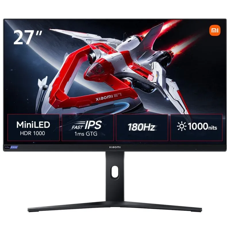 Xiaomi Mini LED Gaming G Pro 27i 27" MiniLED Fast IPS QHD 180Hz HDR1000 FreeSync - immagine 1