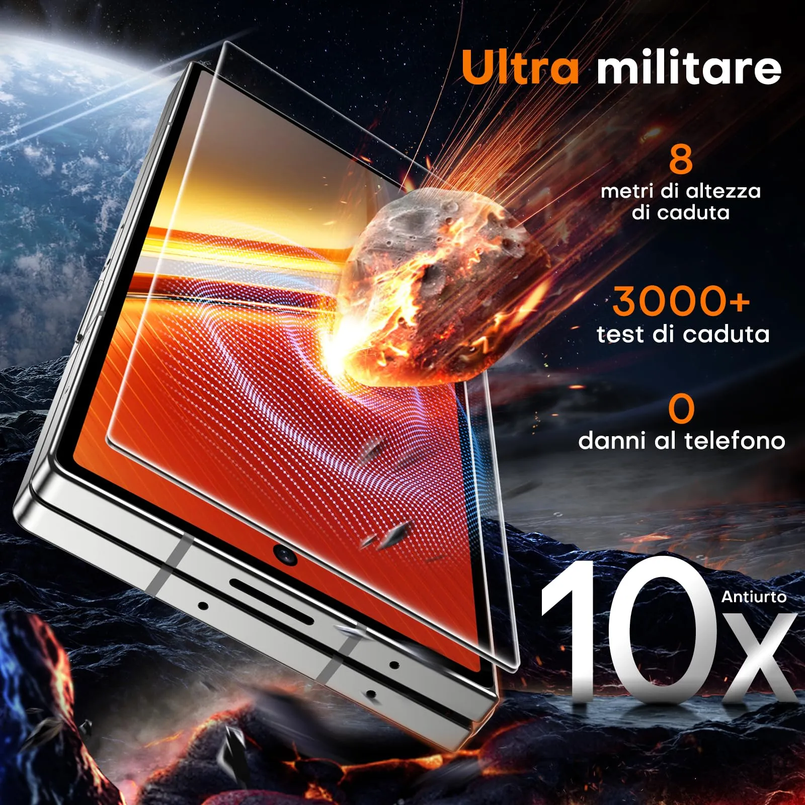 TOCOL Pellicola per Samsung Galaxy Z Fold 8 Ultra, Facile Installazione - immagine 3
