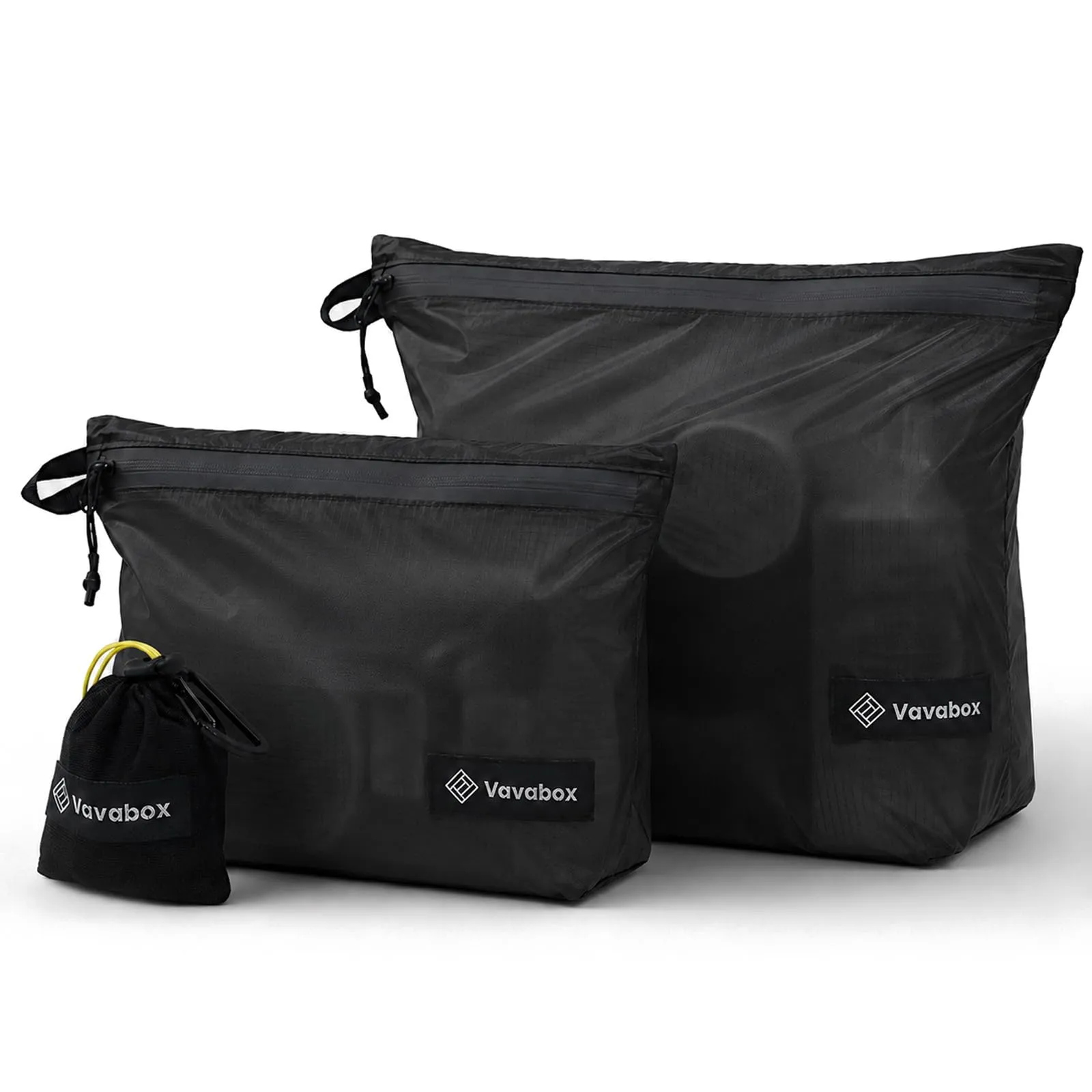 Vavabox Set borse da toeletta impermeabili nylon grandi con gancio, borsa unisex per sport, campeggio e viaggi professionali - immagine 1