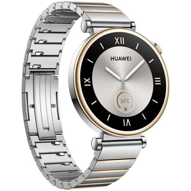 Huawei WATCH GT 4 Bluetooth GPS NFC 41mm AMOLED Argento Resistenza Acqua 5ATM SpO2 - immagine 1