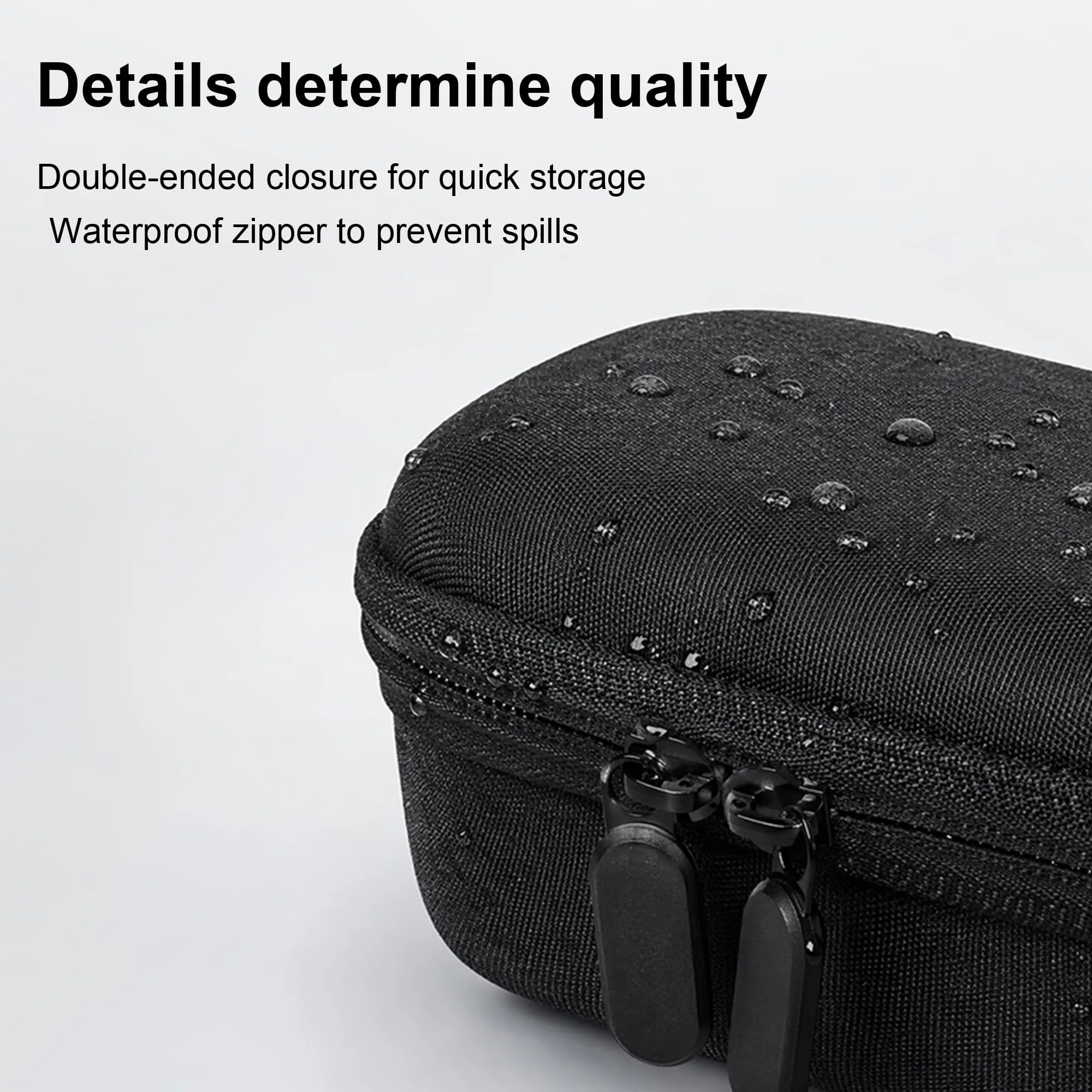 Lemxiee Custodia rigida per Insta360 Luna Ultra Cover Accessori + [2 Pezzi] Pellicola Vetro Temperato per Insta360 Luna Ultra Protettiva Case - immagine 6
