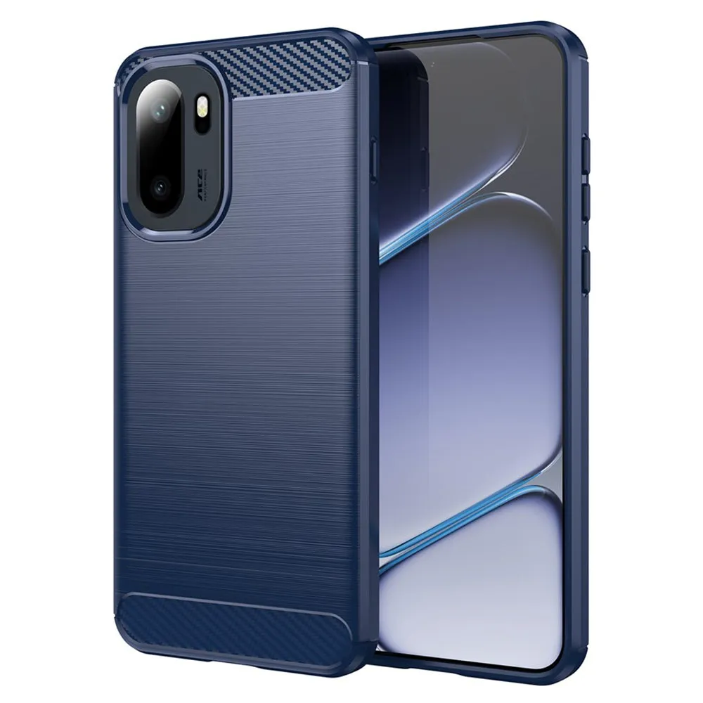 Custodia per OnePlus 15R, Techsuit, Carbonio, Blu - immagine 1