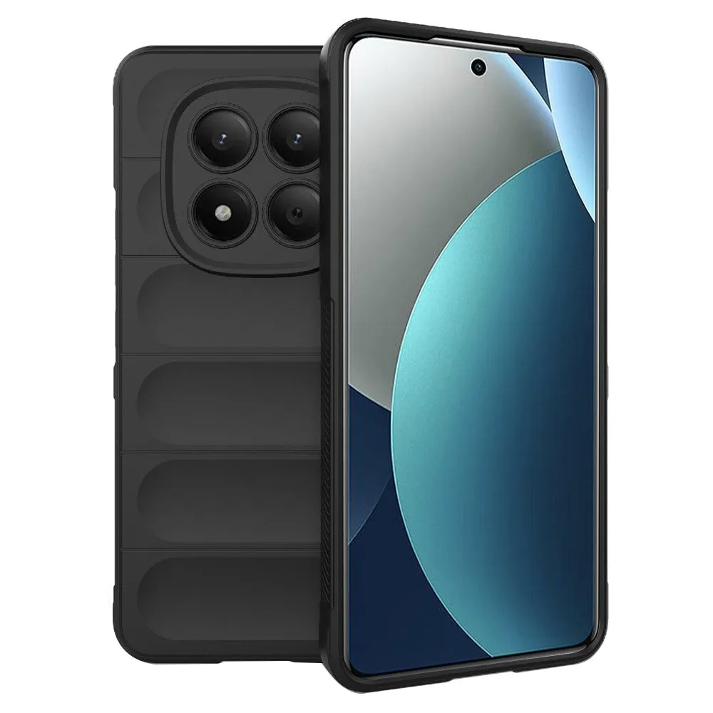 Custodia per Xiaomi Redmi Note 15 Pro 4G, Techsuit, Magic Shield, Nera - immagine 1