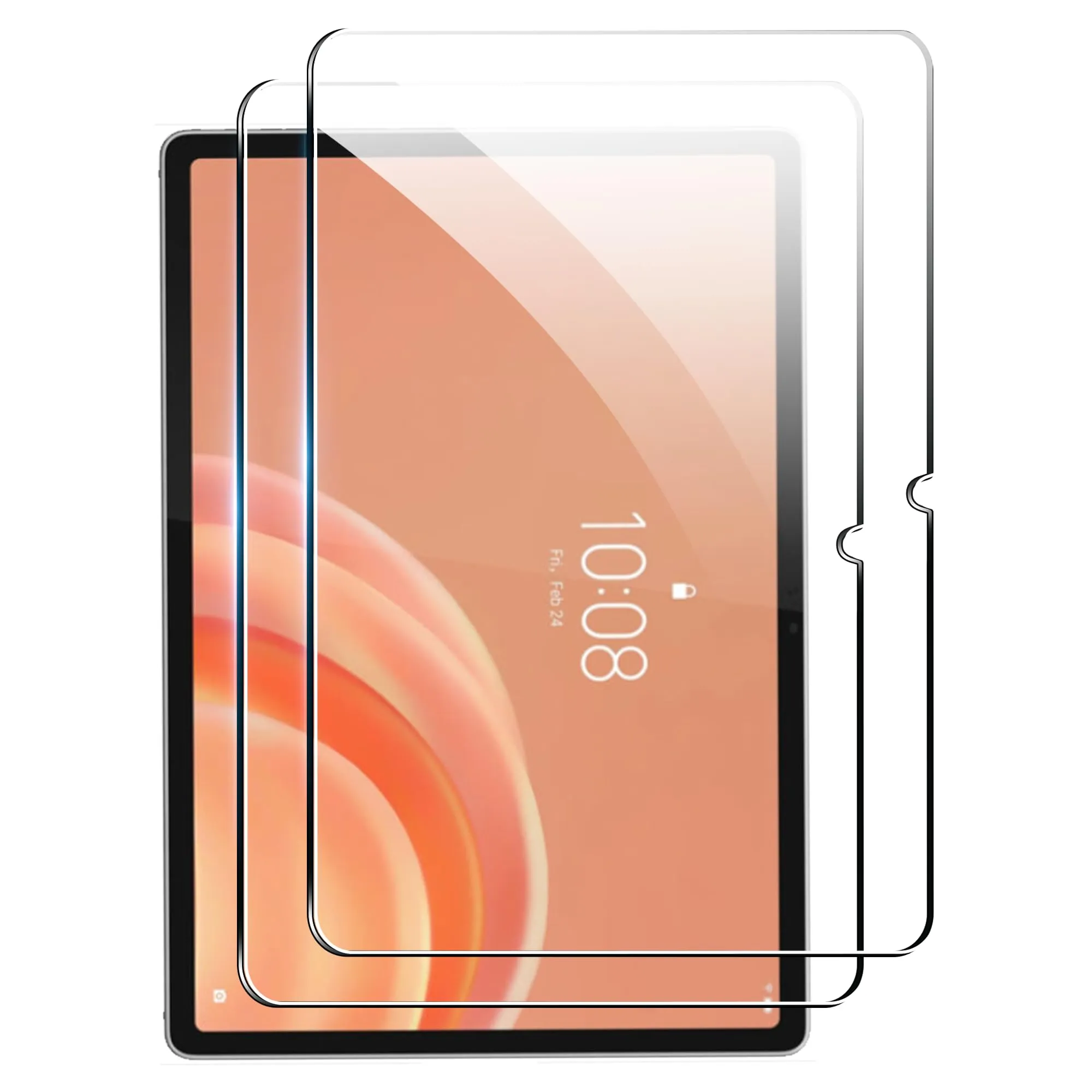 CAUHENYEE Pellicola Protettiva per Lenovo Tab Plus Gen 2 12.1" Vetro Temperato, Confezione da 2 HD Trasparente Pellicola Protettiva in Vetro Protettiva per Lenovo Tab Plus Gen 2 12.1", AntiGraffio - immagine 1