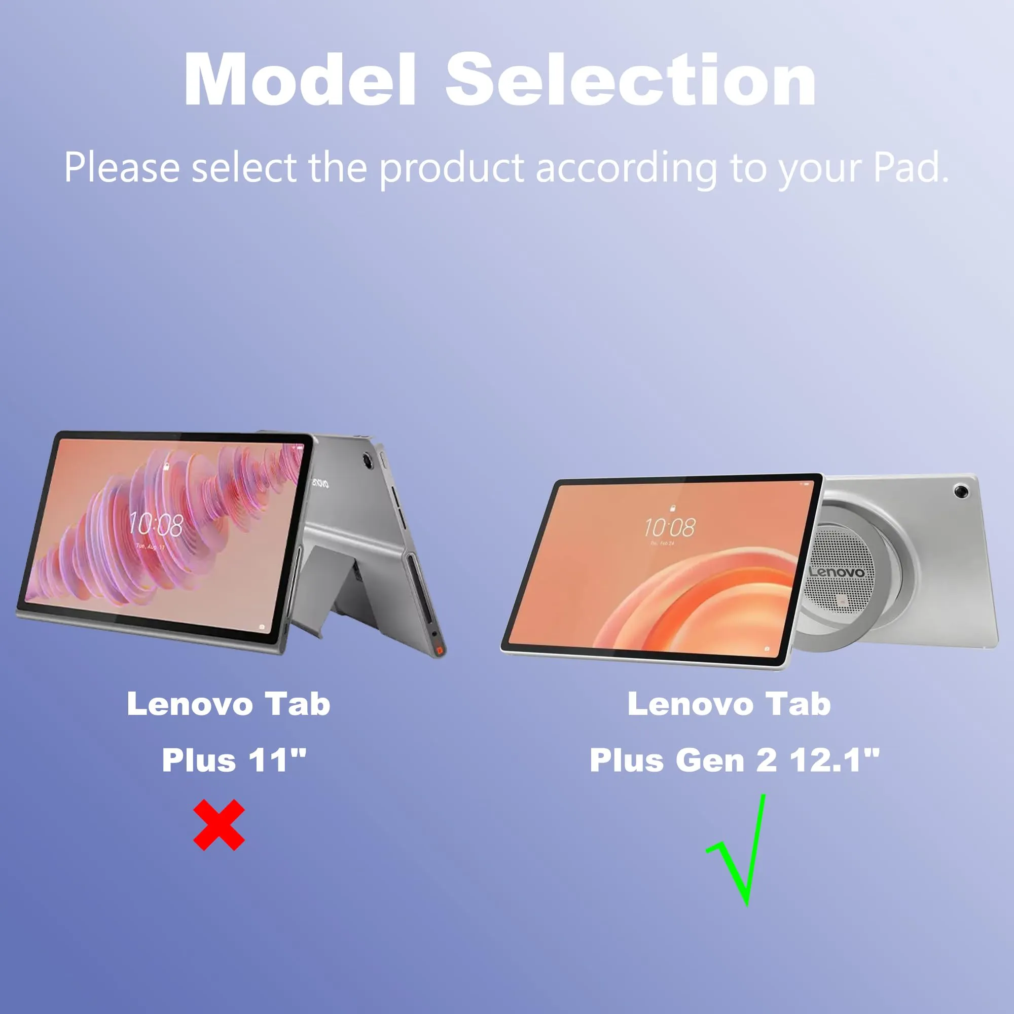 CAUHENYEE Pellicola Protettiva per Lenovo Tab Plus Gen 2 12.1" Vetro Temperato, Confezione da 2 HD Trasparente Pellicola Protettiva in Vetro Protettiva per Lenovo Tab Plus Gen 2 12.1", AntiGraffio - immagine 2