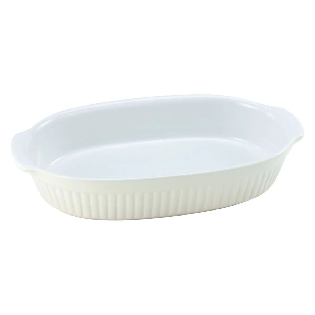 CreaTable Cucina pastello - Casseruola ovale; 2500 ml, 33.5x18x6 cm (LxLxH); crema; ovale - immagine 1