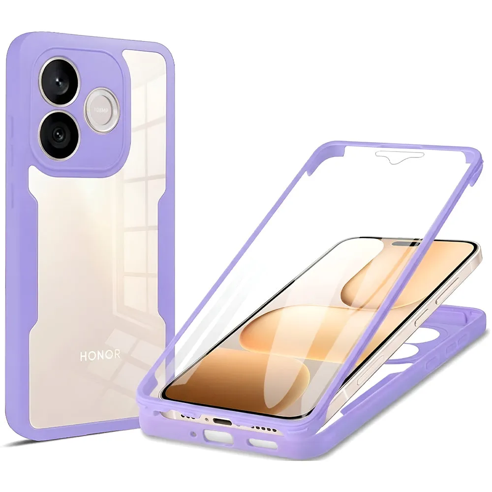 Custodia per Honor 600 Lite, Techsuit, ColorVerse 360, Viola - immagine 1