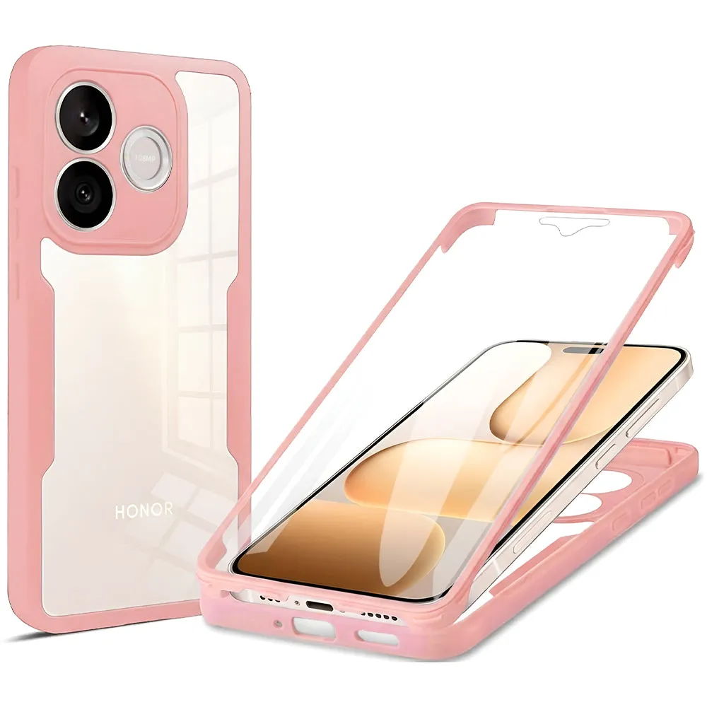 Custodia per Honor 600 Lite, Techsuit, ColorVerse 360, Rosa - immagine 1