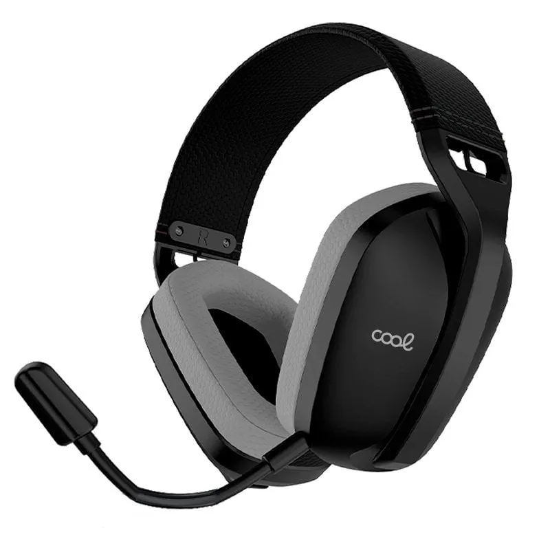 Cuffie stereo wireless Cool Newton/Bluetooth/Jack nere per PC/PS4/PS5 - immagine 1