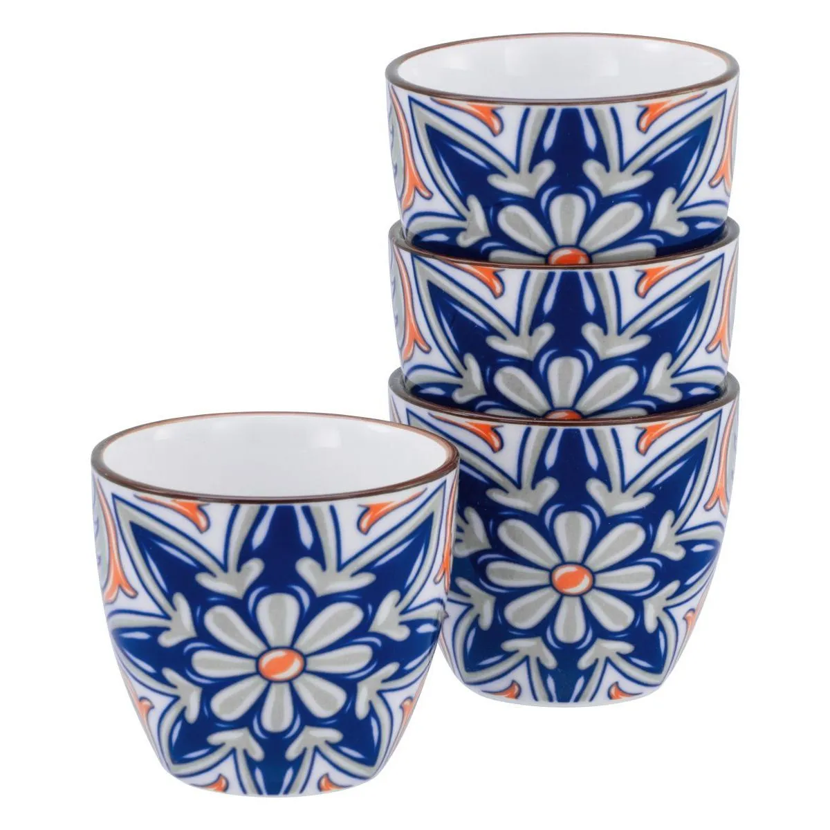 4x CreaTable Aladin - Tazza da caffè espresso 4 pezzi; 100 ml, 6.5x6.5x6.5x6 cm (LxLxØxH); rosso; 4 pz. / Pacco - immagine 1