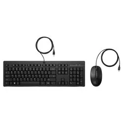 Tastiera e mouse 225 Black AX2Y7AA - immagine 1