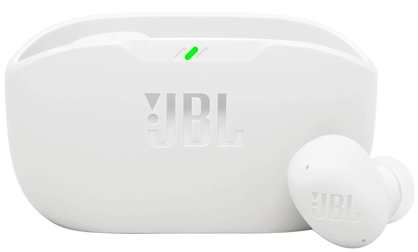 Auricolare Bluetooth JBL Wave Buds 2, TWS, ANC, MultiPoint, Bianco JBLWBUDS2WHT - immagine 1
