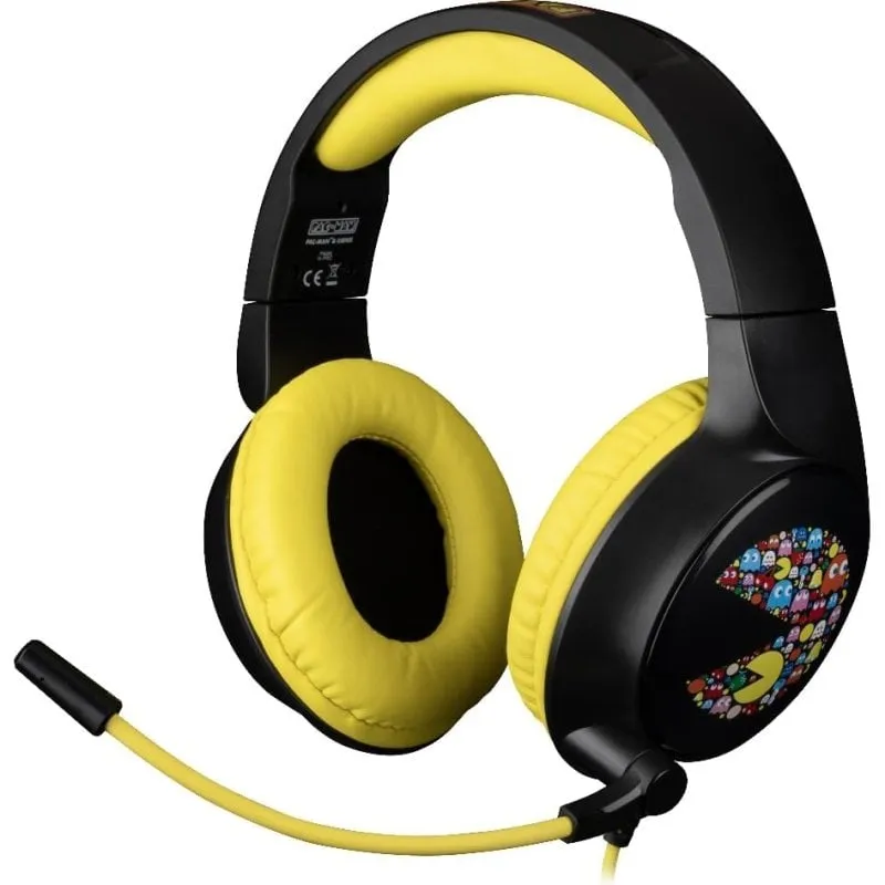 Cuffie da gioco multipiattaforma Konix Pacman nere - immagine 1