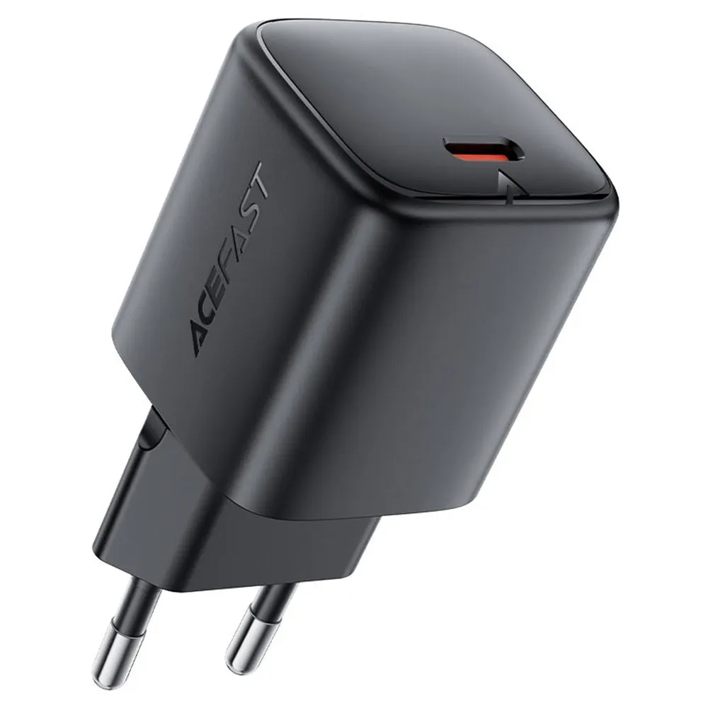 Caricabatterie da rete Acefast A119, 45W, 3A, 1 x USB-C, Nero - immagine 1