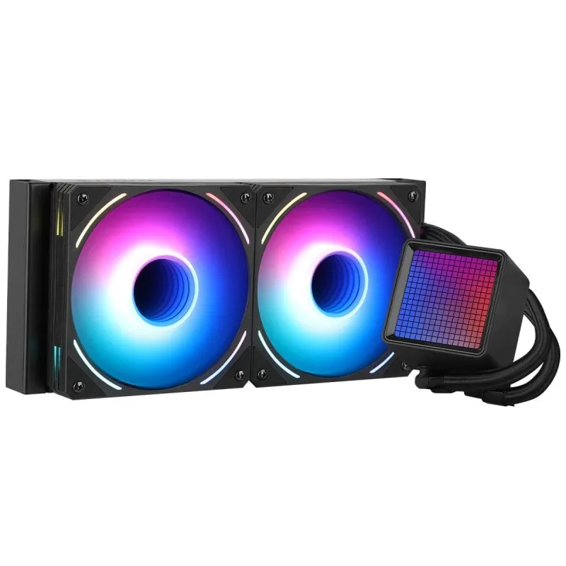 Kit di raffreddamento a liquido Forgeon Solum Liquid Cooling 240 ARGB, nero - immagine 1