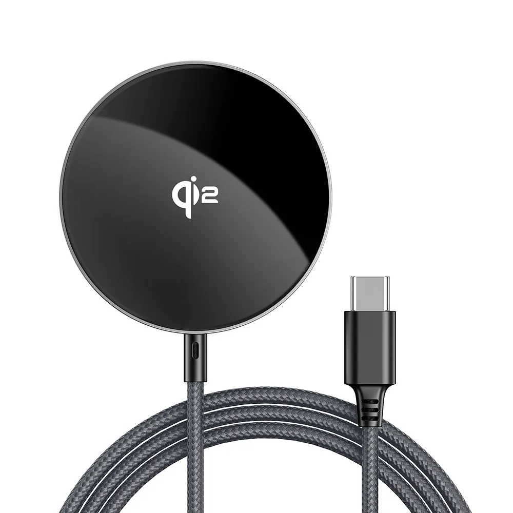 Caricabatterie Wireless Retea Acefast E24, 15W, 1.67A, Grigio - immagine 1