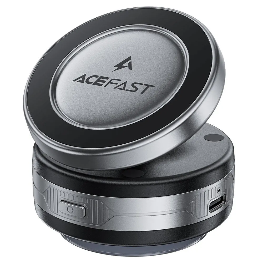 Caricabatterie Auto Wireless Acefast E29, 15W, 1.67A, Grigio - immagine 1
