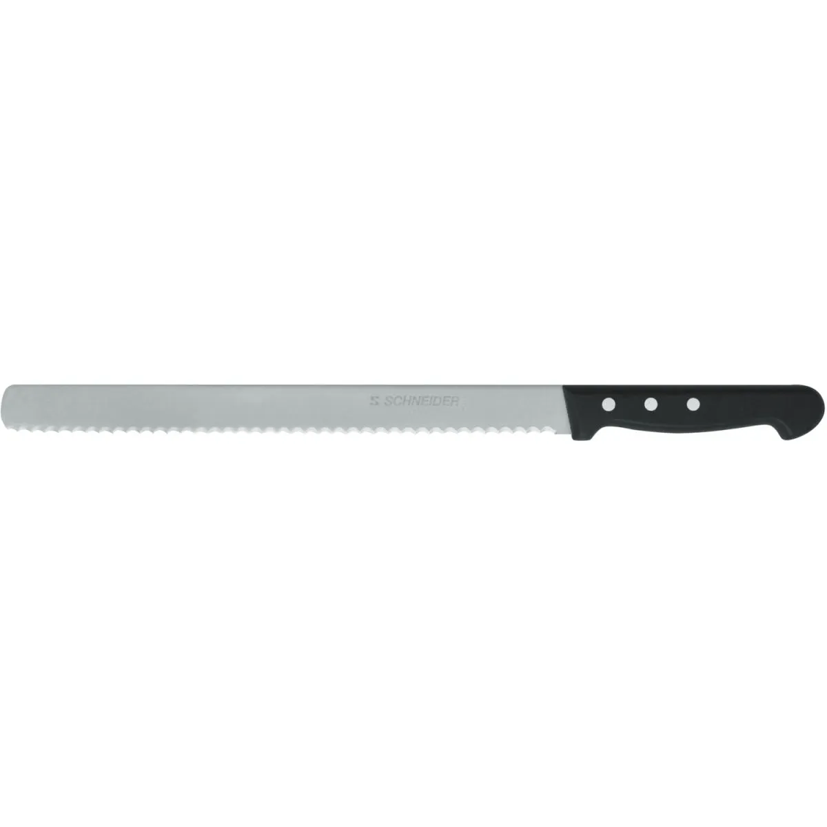 Schneider Coltello da pasticceria Welle; lunghezza lama 26 cm, 26 cm (L); nero - immagine 1