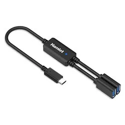 Hub USB 3.1 Black 2 porte XHUB 02UC 5GY - immagine 1