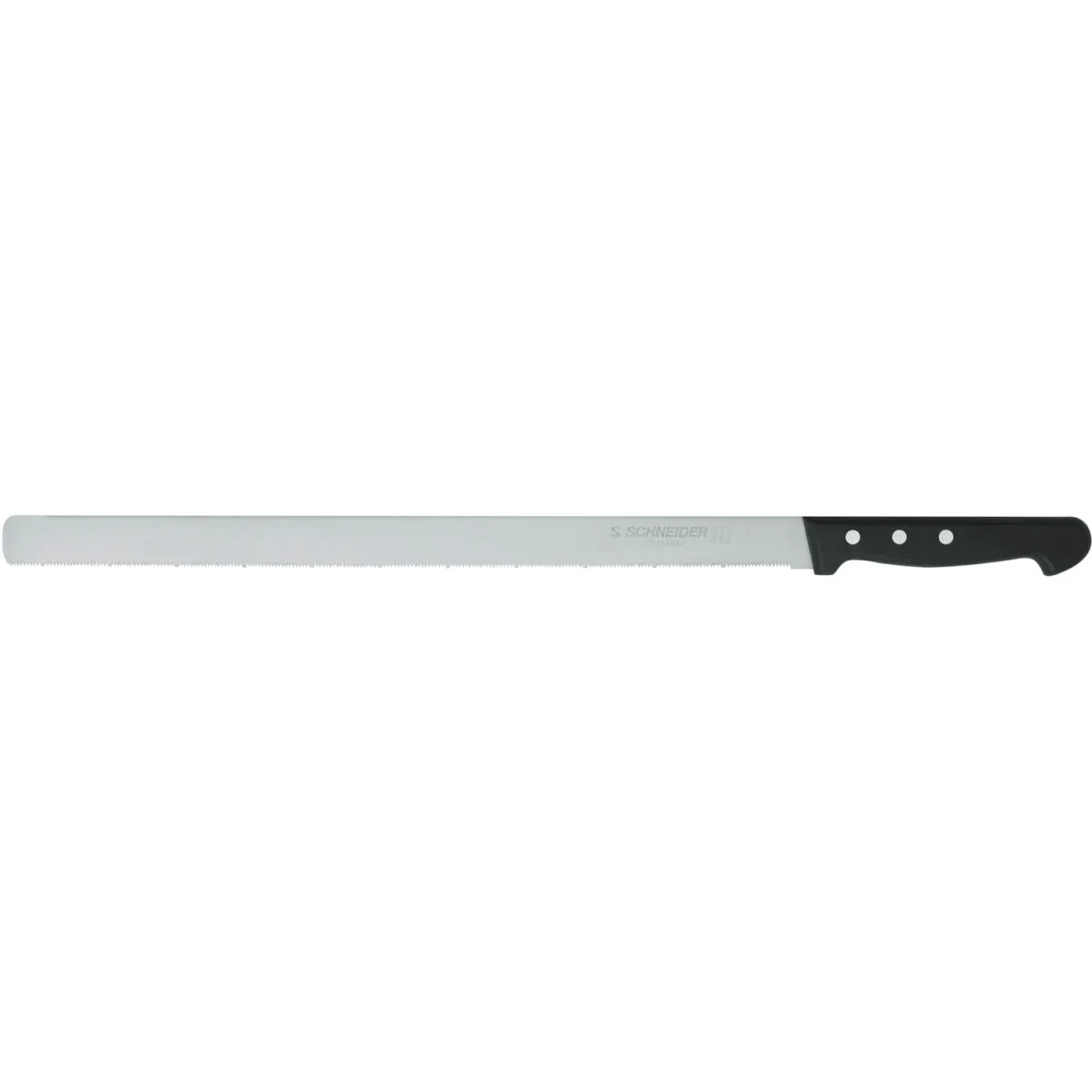 Schneider Coltello da pasticceria seghetto fine; lunghezza lama 36 cm, 36 cm (L); nero - immagine 1