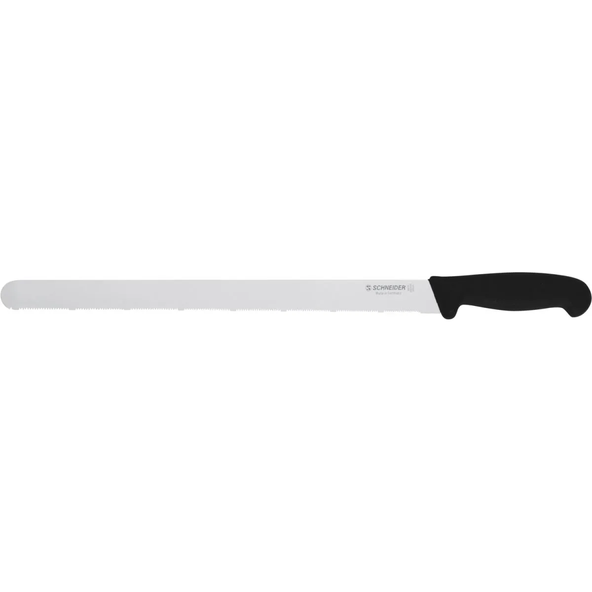 Schneider Coltello da pasticceria, seghetto fine temprato sottovuoto; lunghezza lama 30 cm, 30 cm (L); nero - immagine 1