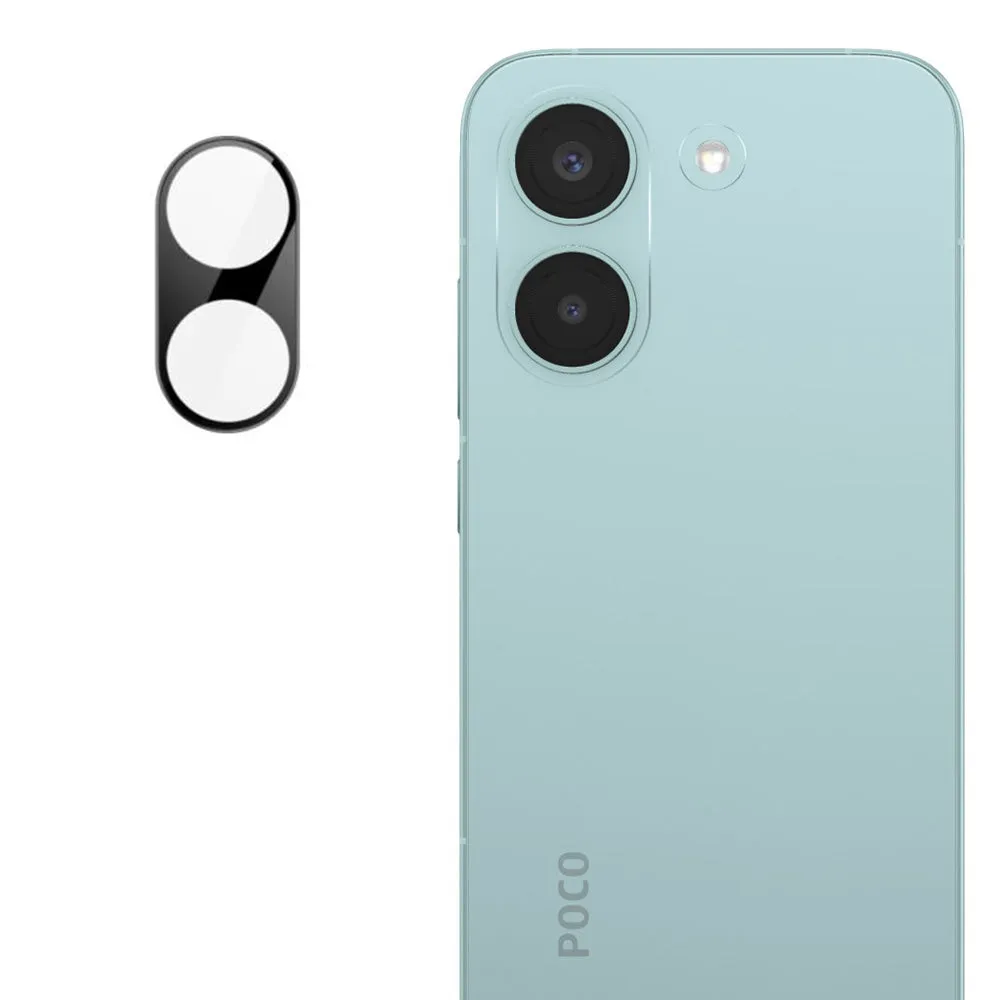 Pellicola Protettiva Posteriore Techsuit per Xiaomi Poco X8 Pro, Vetro Temperato, Nero - immagine 1