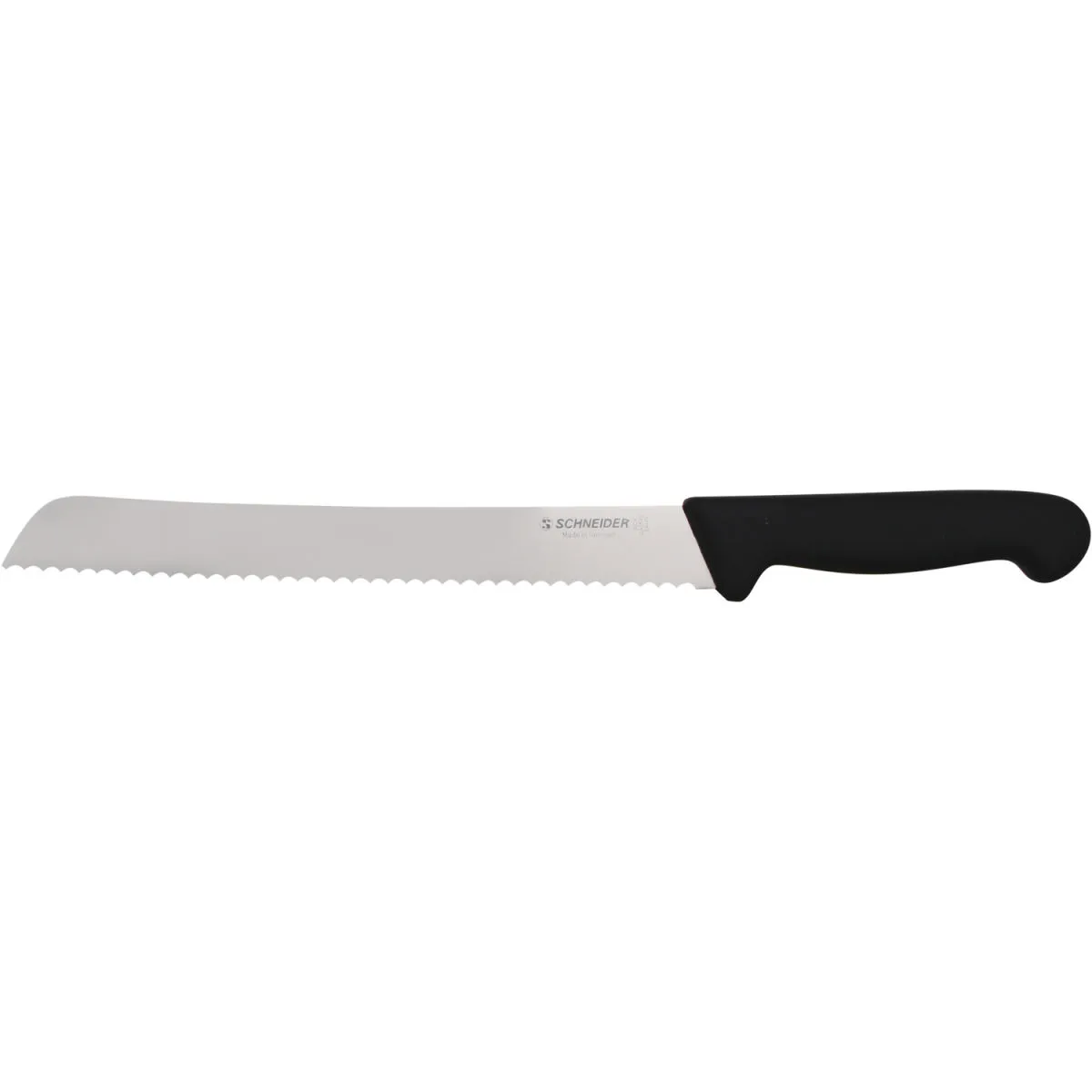 Schneider Coltello per il pane; lunghezza lama 24 cm, 24 cm (L); nero - immagine 1