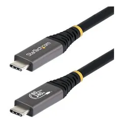 Cavo USB C USB4 Black e Grey 1m CC1M80GUSB4CABLE - immagine 1