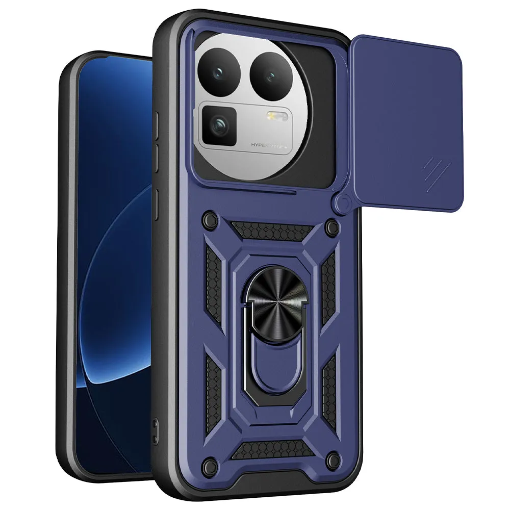 Custodia per Realme GT 8 Pro, Techsuit, CamShield Foro Rotondo per Fotocamera, Blu - immagine 1