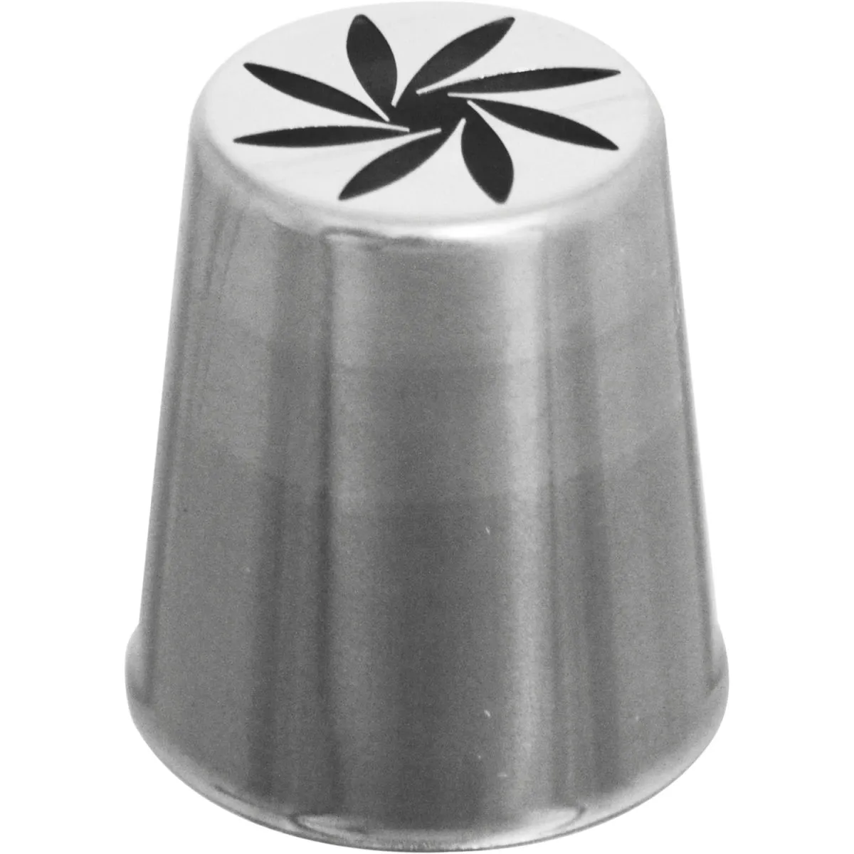 Schneider Beccuccio a fiore in acciaio inox; 4.2x2.5 cm (HxØ); acciaio inox - immagine 1