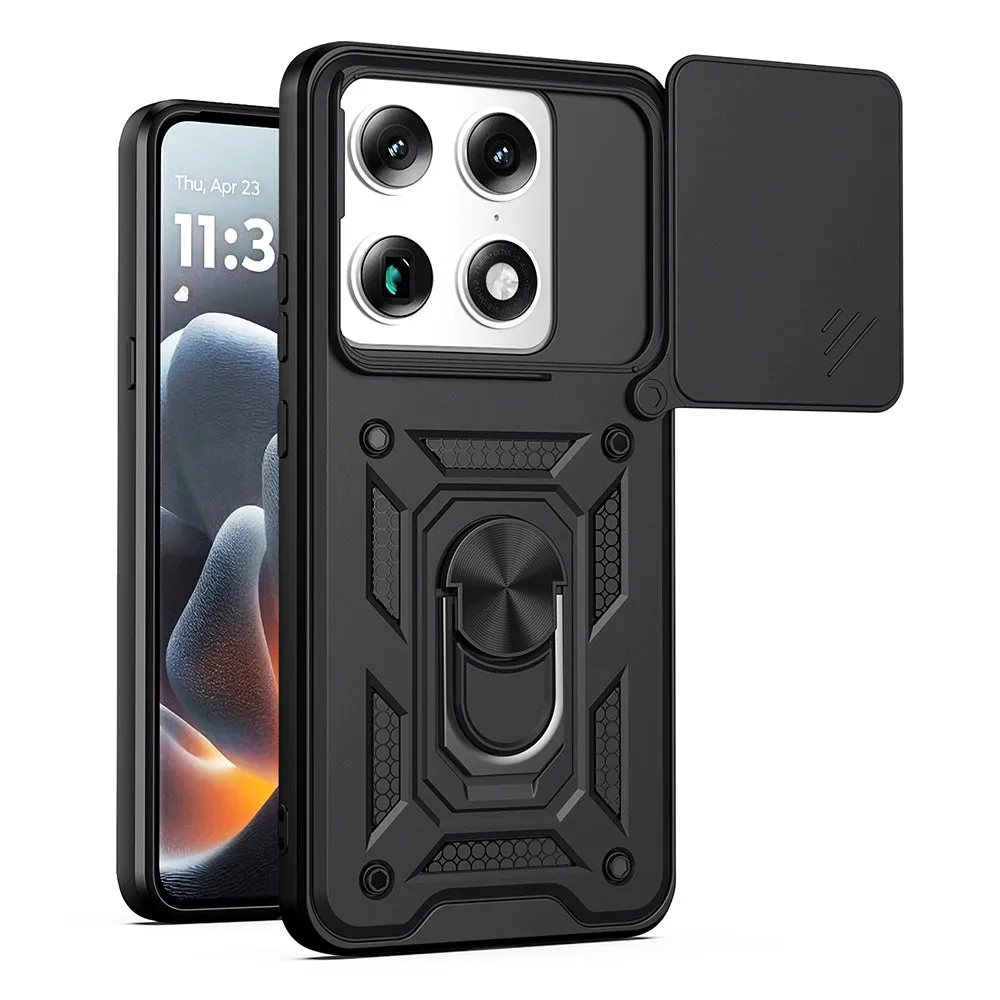 Custodia per Motorola Edge 70 Ultra / Signature, Techsuit, CamShield, Nera - immagine 1