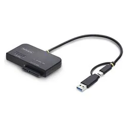 Adattatore computer NVMe e SATA a USB Black USB31CSAT3M2E - immagine 1