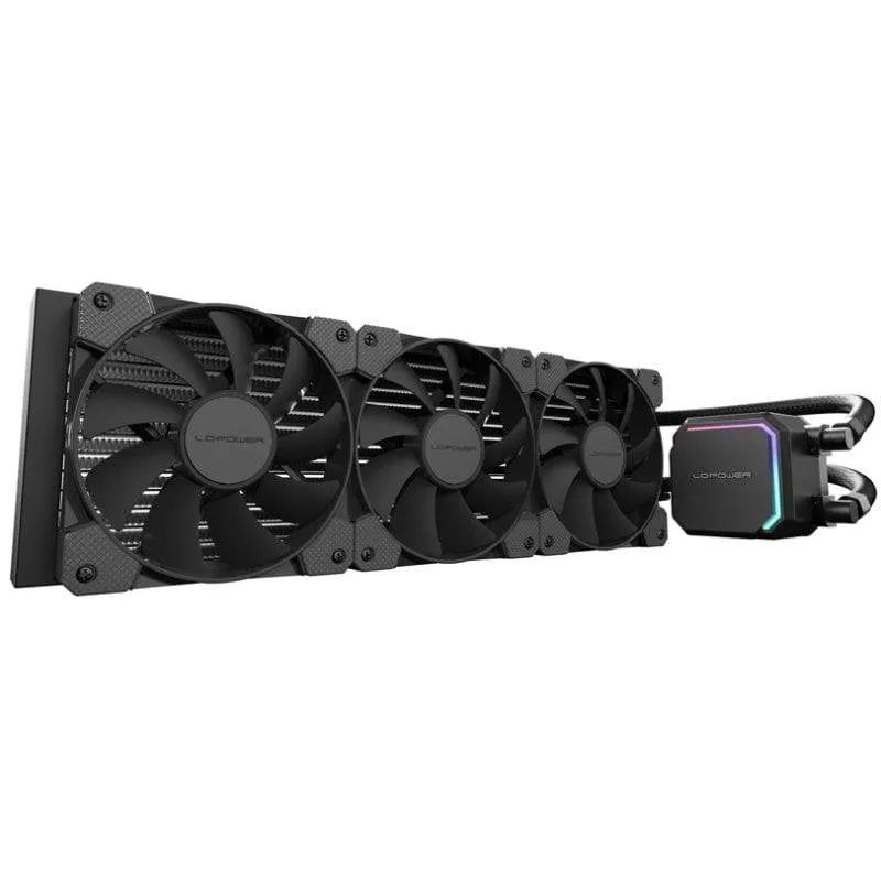 Refrigerazione Liquida LC-Power LC-CC-360-B 360mm 3 Ventole Calma Nero - immagine 1