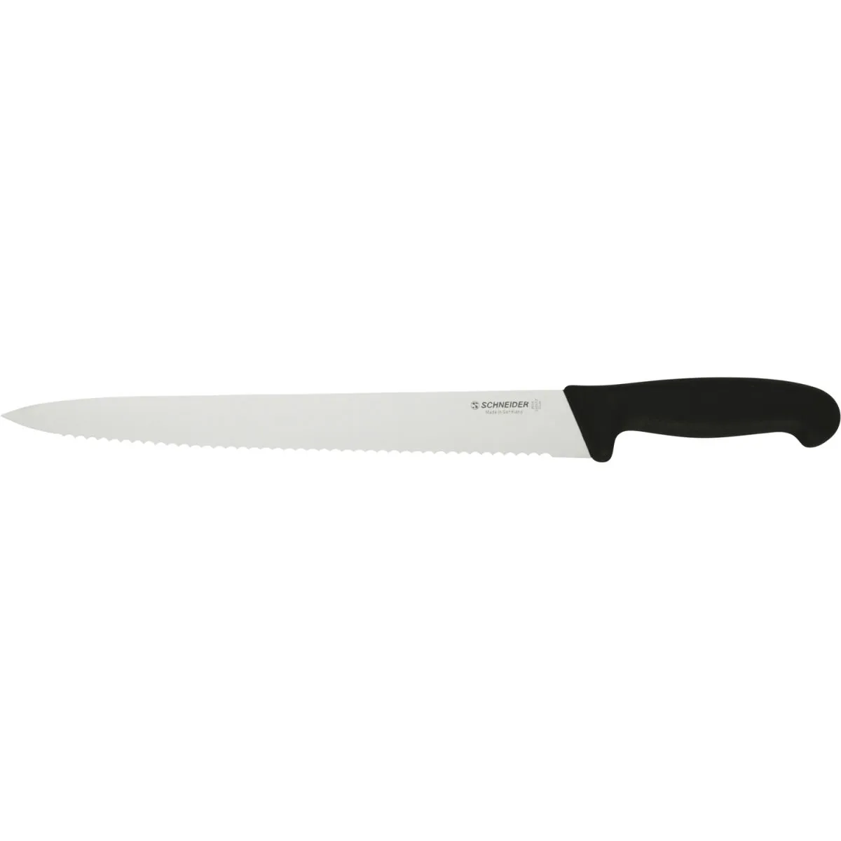 Schneider Coltello da cucina Welle; lunghezza lama 31 cm, 31 cm (L); nero - immagine 1