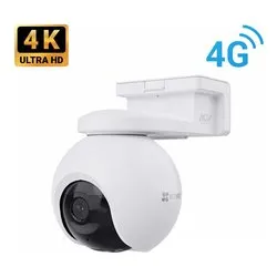 Videocamera sorveglianza EB8 Pro 4G Pan&Tilt (Ricaricabile) White 4K 2160p UHD - immagine 1