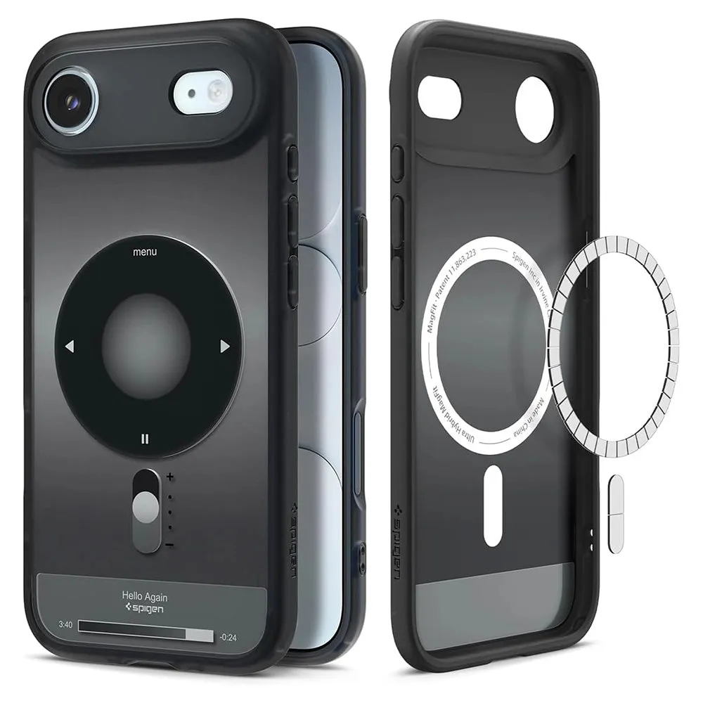 Custodia MagSafe per Apple iPhone 17 Air, Spigen, Ultra Hybrid Classic, Nera ACS10323 - immagine 1