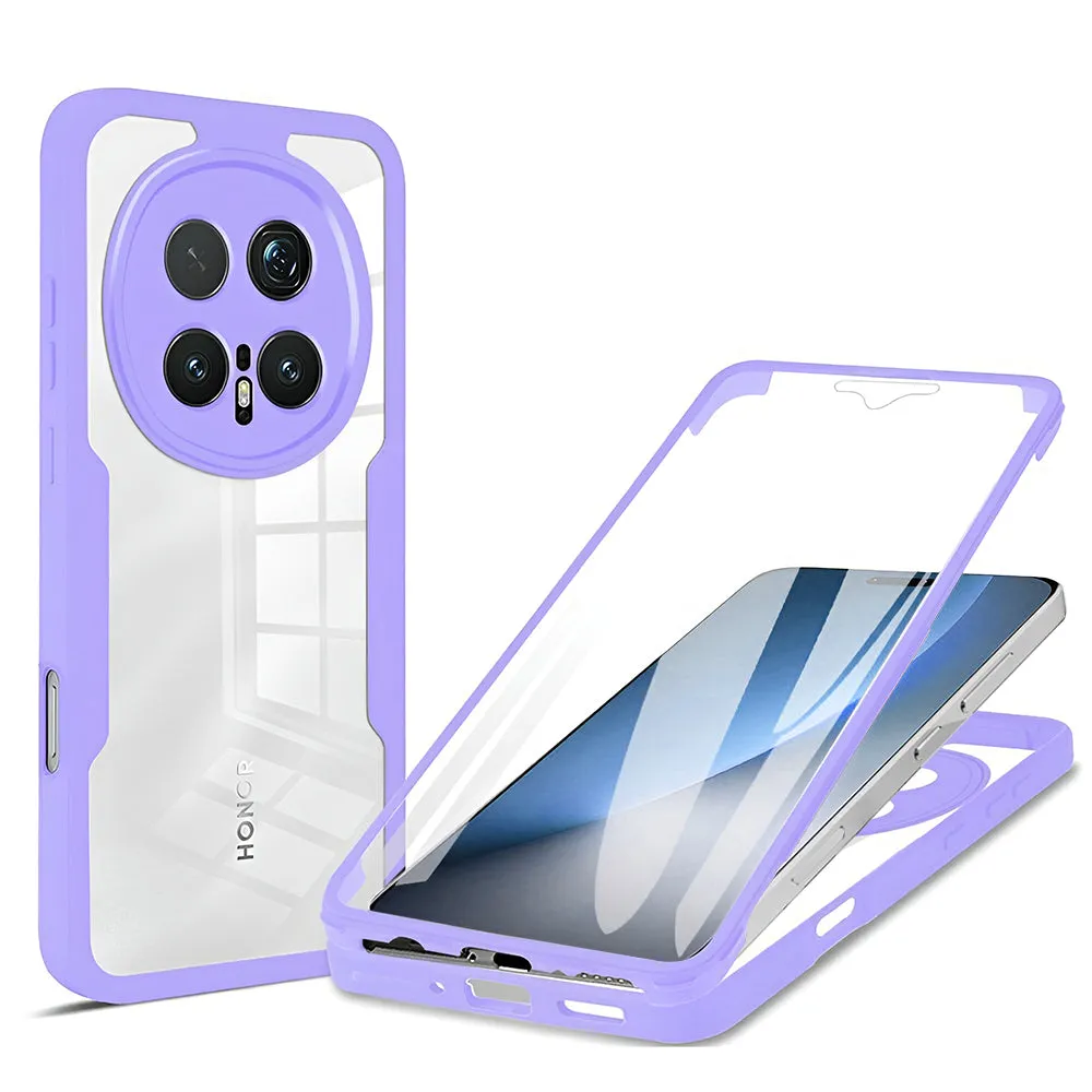 Custodia per Honor Magic8 Pro, Techsuit, ColorVerse 360, Viola - immagine 1