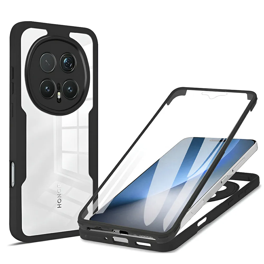 Custodia per Honor Magic8 Pro, Techsuit, ColorVerse 360, Nera - immagine 1