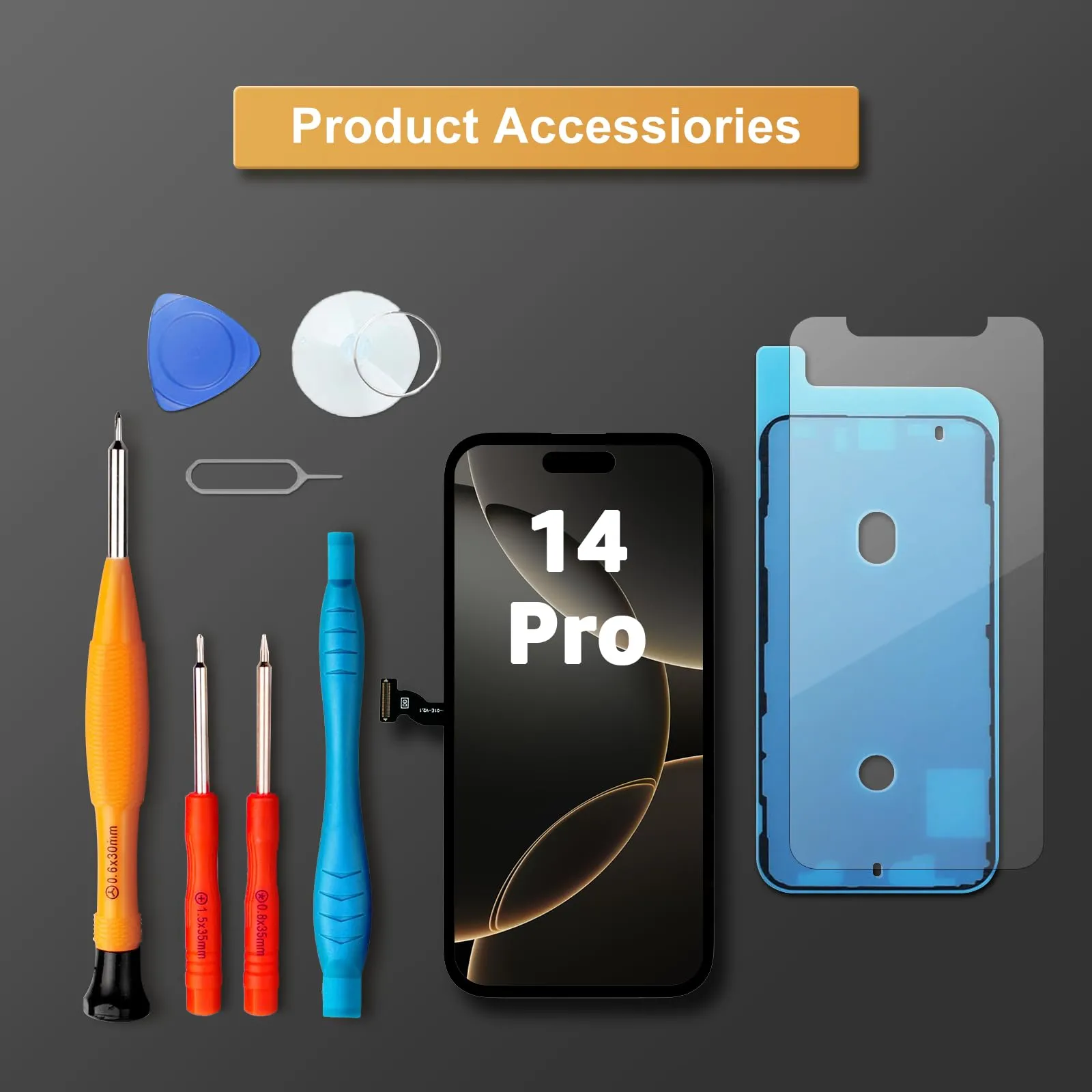 LL TRADER Schermo per iPhone 14 Pro LCD 6,1'' e Kit di Riparazione A - immagine 7