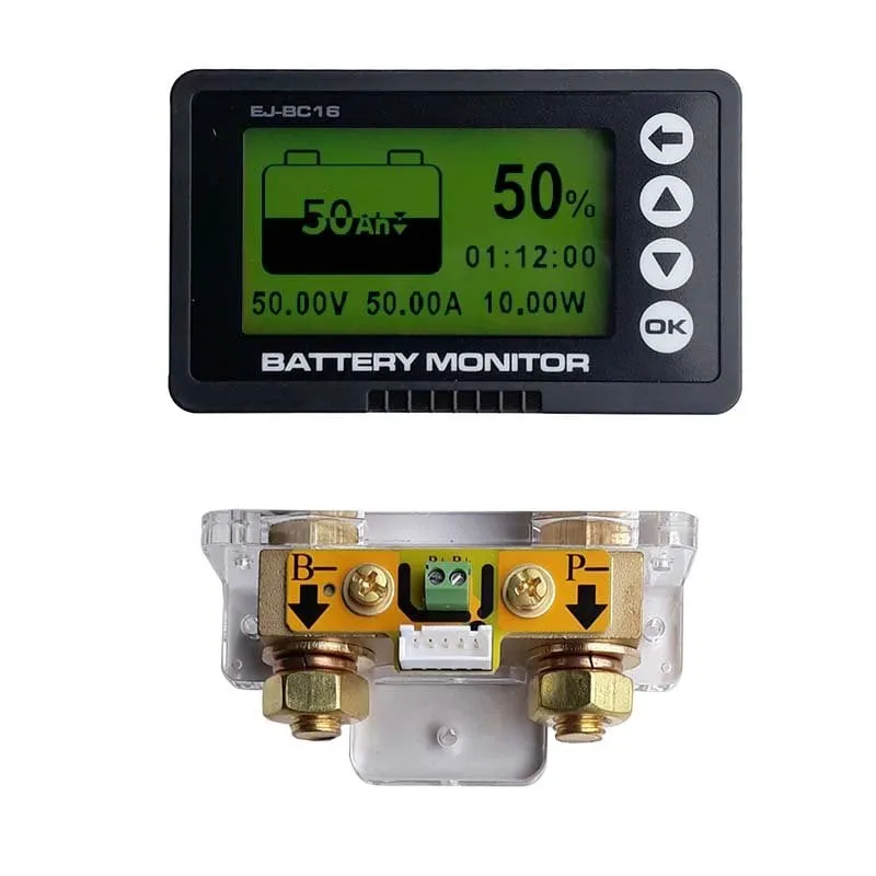 Monitor della batteria Blugy con shunt da 500 A - immagine 1