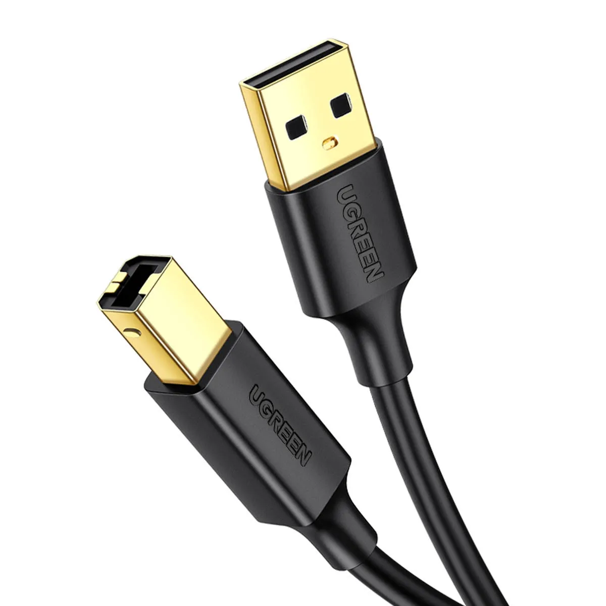 Cavo Stampante UGREEN US135, USB-A - USB-B, 5m, Nero - immagine 1