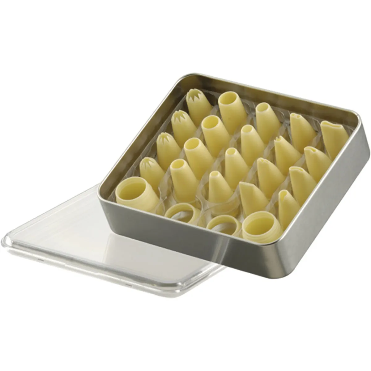 22x Schneider Set di beccucci per sac a poche 22 pezzi; avorio; 22 pz. / Pacco - immagine 1